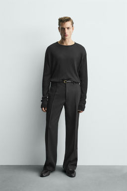 LIGHTWEIGHT LYOCELL - COTTON T-SHIRT - Zara фото 10