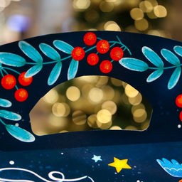 Цена за 5 шт. Подарочная коробка Праздник в городе , Баул 22 х 9 х 22 см - Simaland фото 10