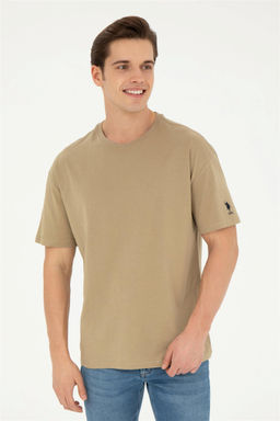 Мужская футболка цвета хаки