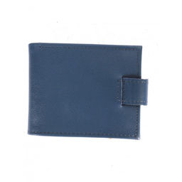 Портмоне мужское Croco-ПР-908 натуральная кожа 3 отд, 3 карм, синий бергамо (47) 265138  фото 2