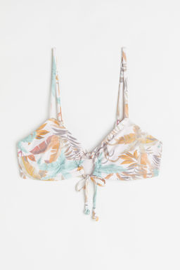 Top de bikini con relleno