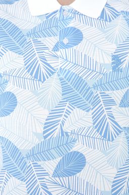 U. S. Polo Assn Мужская темно-синяя футболка с воротником-поло - U.s. polo assn фото 6