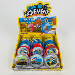 STUNT MOVEMENT Йо-йо со строительными машинами 12 шт в уп (арт. 8862) - Storyland фото 2
