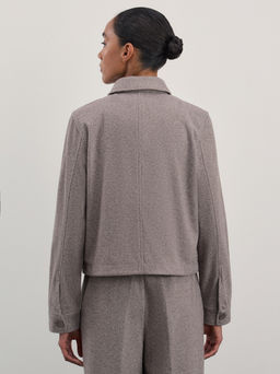 Укороченная рубашка / Zarina  фото 5