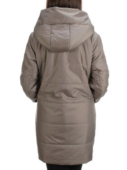 22225 DK.BEIGE Куртка демисезонная женская (100 гр. синтепон) - Фабричный китай фото 5