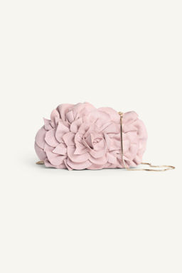 CLUTCH PIEL FLOR LIMITED EDITION / Rosa