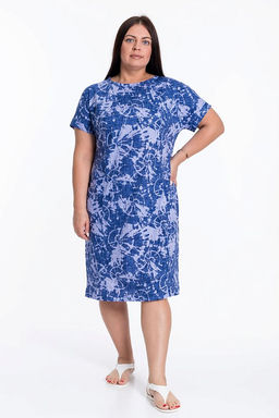 Платье М324085б синий - Елена фото 2
