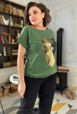 Футболка Rumoda 2123 зеленый фото 6