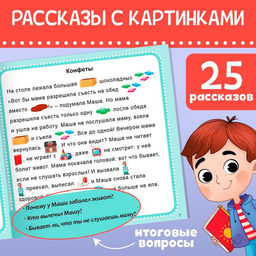 Набор книг Рассказы с картинками, 3 шт. по 28 стр. - Буква-ленд фото 11