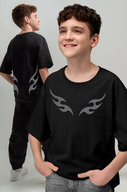 Детская футболка оверсайз Happyfox