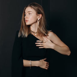 Кольцо «Змея» ребристая, цвет золото, безразмерное