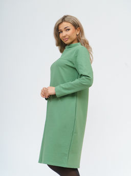 854 Платье "олива"