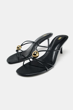 SANDALS WITH METAL DETAIL - Zara фото 12
