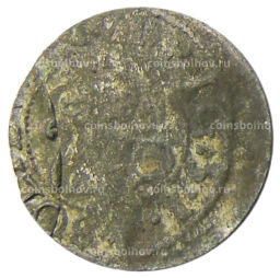 Солид 1634-1654 года Шведская оккупация Риги  королева Кристина