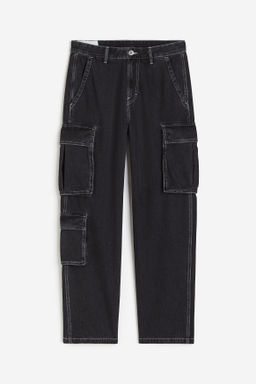 Pantalon cargo Loose Fit - H&m фото 3