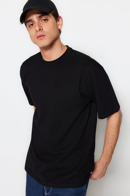 TRENDYOL MAN Beyaz %100 Pamuklu Oversize/Genis Kesim T-Shirt TMNSS22TS0274 - Trendyolmilla фото 13