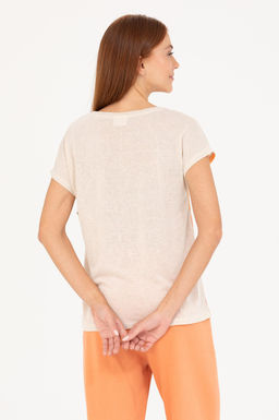U. S. Polo Assn Женская футболка с круглым вырезом Stone - U.s. polo assn фото 19