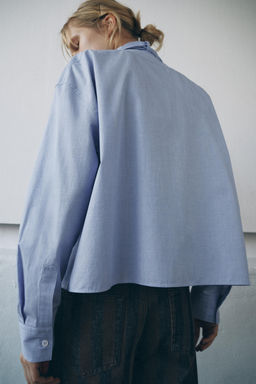 ZW COLLECTION BOW SHIRT - Zara фото 3