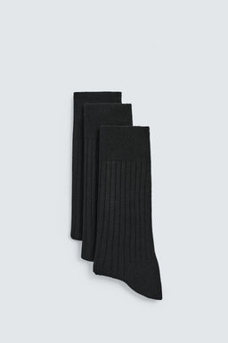 CALCETINES CANAL? PACK 3 / Negro - Zara фото 2