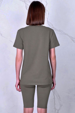 Арт. 2715 Костюм с велосипедками 42-50 (5 шт) Цвет:верх-фуксия, низ-фуксия - Калинка фото 22