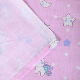 Постельное бельё BABY Единорожки роз 112х147см,110х150см, 60х60см, бязь 142гр/м, ГОСТ, 100% хлопок - Атра фото 4