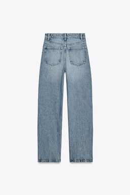 TRF MOM FIT HIGH-WAIST JEANS - Zara фото 5