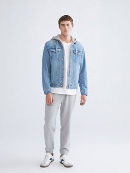 Standart Kal?p Erkek Jean Ceket