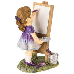 СТАТУЭТКА ДЕВОЧКА РИСУЕТ 8,5Х7Х12,5 СМ - Lefard фото 3