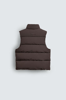 CHALECO ACOLCHADO CROPPED FIT / Marr?n - Zara фото 8
