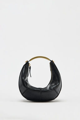 OVAL BAG WITH METAL STRAP - Zara фото 10