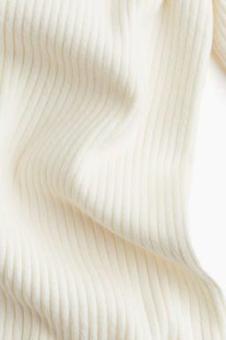 Vestido off-the-shoulder en punto de canale - H&m фото 6