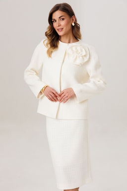 Костюм Lars Style 1208/1 молочный, оттенки сливочного масла