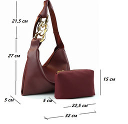 Сумка A-GB-3507-Bordo