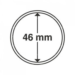 Капсула CAPS для монет диаметром 46 мм LEUCHTTURM 319538