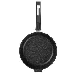 Сковорода алюмин. 20см (АП) Гранит black со съемной ручкой (020802) (Мечта)