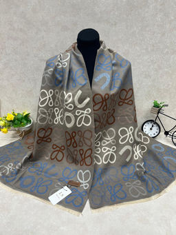 Мягкий палантин из кашемира мультицвет