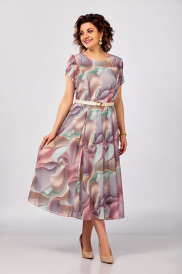 Платье Swallow 843.1 Пастельный мультиколор фото 5