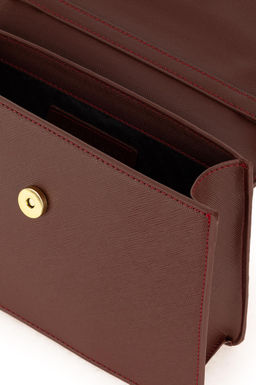 Женская бордовая сумка через плечо Неожиданная скидка в корзине - U.s. polo assn фото 7