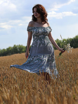 20-26 НАТАЛИ L2013-510.С3 Сарафан - Almond фото 2