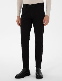 Siyah Slim Fit Kanvas Pantolon - Cacharel фото 2