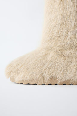 SNOW BOOTS WITH FAUX FUR - Zara фото 6