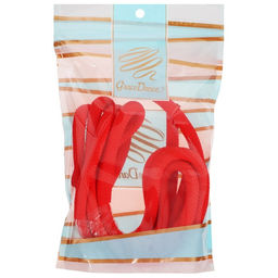 Скакалка гимнастическая утяжелённая Grace Dance, 2,5 м, 150 г, цвет красный  фото 9