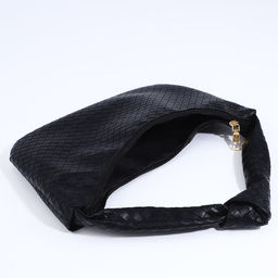 Сумка-багет на молнии, цвет чёрный - Simaland фото 5