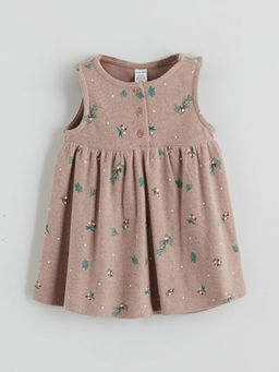 Bebe Yaka K?z Bebek Bluz ve Elbise 2li