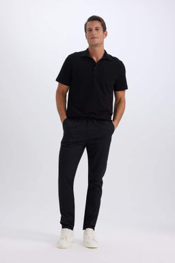 Yazl?k Jogger Chino Pantolon Beli Bagc?kl? Cepli Duz Paca - Defacto фото 7