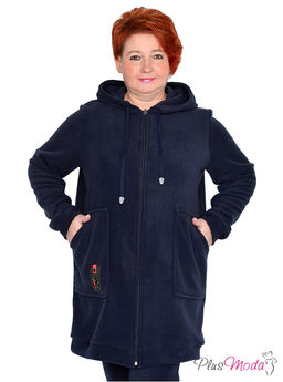 Жакет-пальто Модель №1787 размеры 44-84 - Plusmoda фото 8