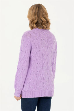 Женский сиреневый свитер - U.s. polo assn фото 12