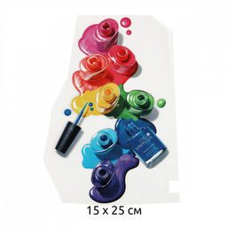 Термотрансфер арт.TBY.1308 Лак 15х25см, уп.10шт