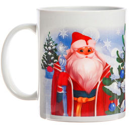 Кружка сублимация С Новым Годом!, Холодное сердце, 350 мл - Disney фото 2