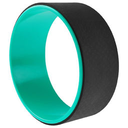 Йога-колесо Sangh Лотос, 3313 см, цвет мятный/чёрный  фото 10